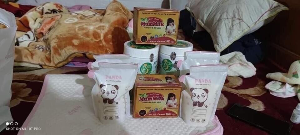 ngũ cốc việt lộc kèm 2 cốm mummilk [ 1Kg + 2 hộp cốm ]
