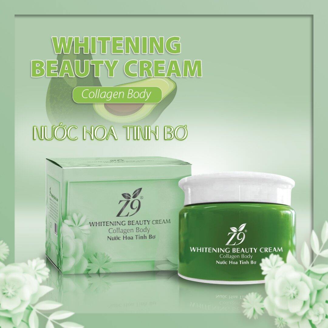 Kem body dưỡng trắng da tinh chất Bơ Z9