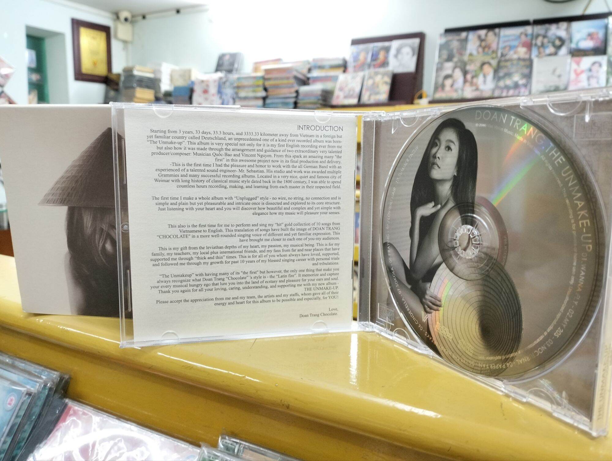 Đĩa CD Đoan Trang - The unmake - up
