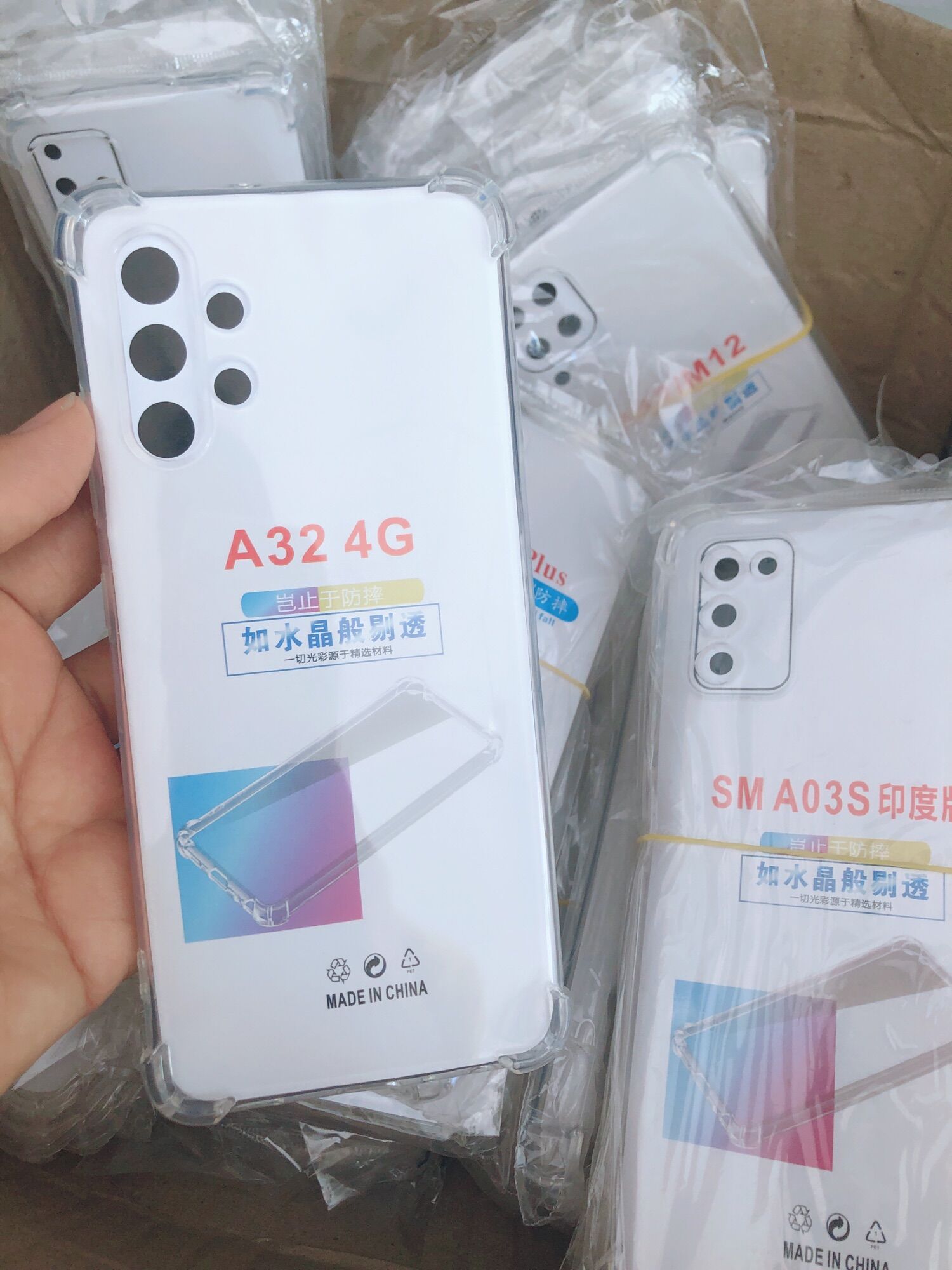 Ốp lưng dẻo trong chống sốc sam sung A32 4G