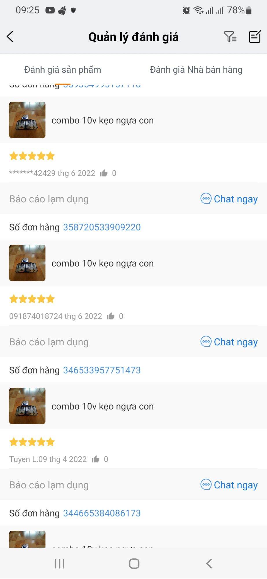combo 10 v ngựa con