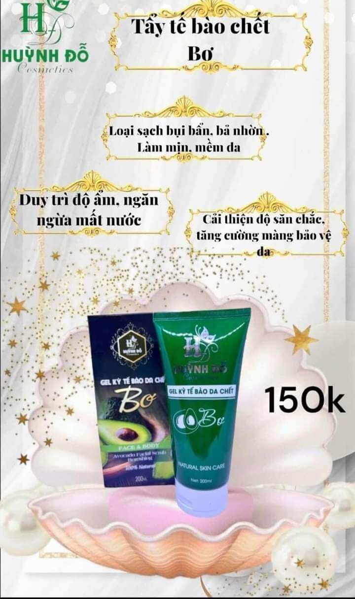 Gel Kỳ Tế Bào Da Chết Huỳnh Đỗ cometics