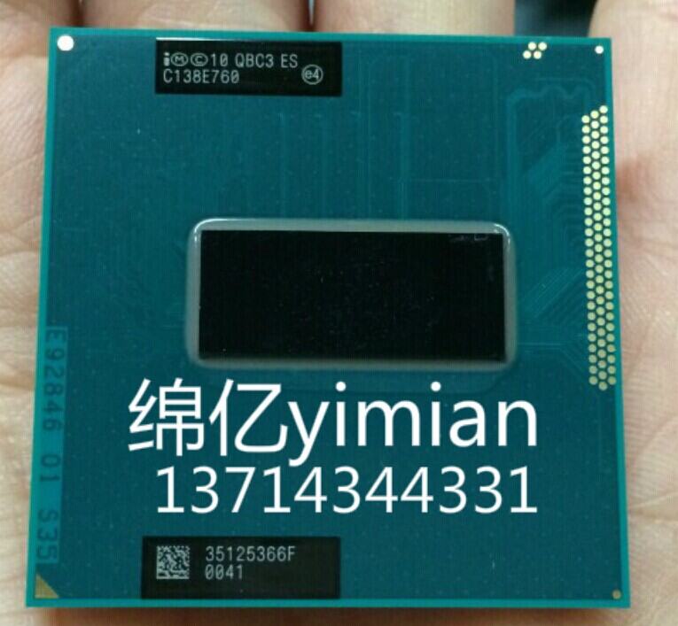 Intel I7 3610QM 3630QM 3612QM 3720 3740 3820 CPU Laptop Core I7 4 Core 3.3GHz 45W TDP Nano Processor