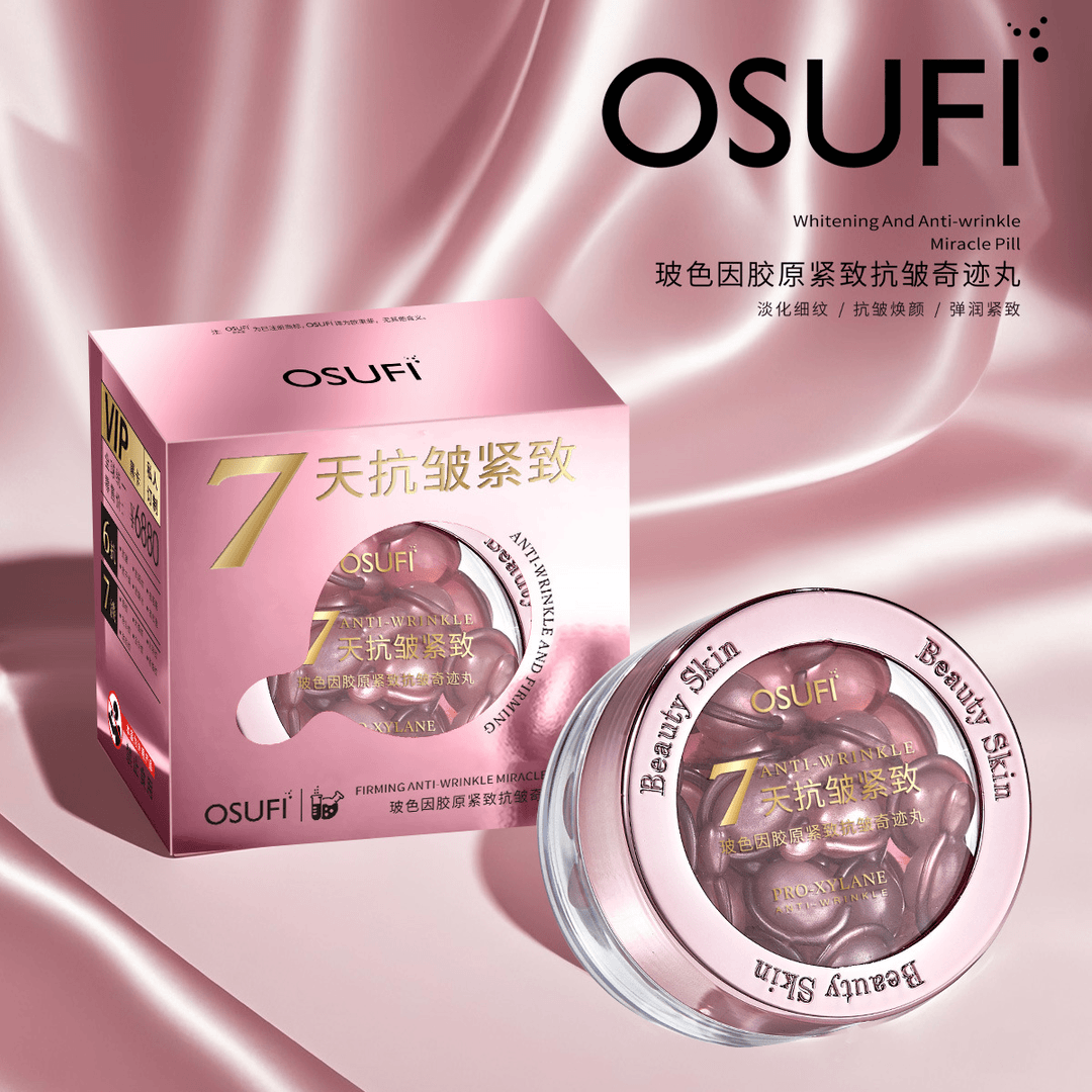 Gói Dưỡng Da Osufi Châu Âu Phi Collagen Làm Săn Chắc Chống Nhăn Thần Kỳ Cấp Ẩm Dưỡng Ẩm Dạng Gói Dùn