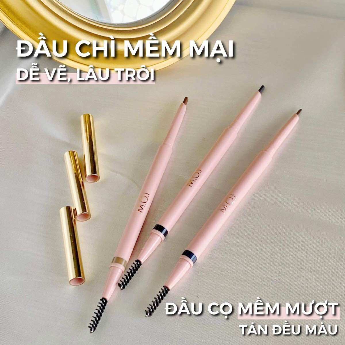 Chì kẻ mày PERFECT SHAPE EYEBROW M.O.I Cosmetics Hồ Ngọc Hà