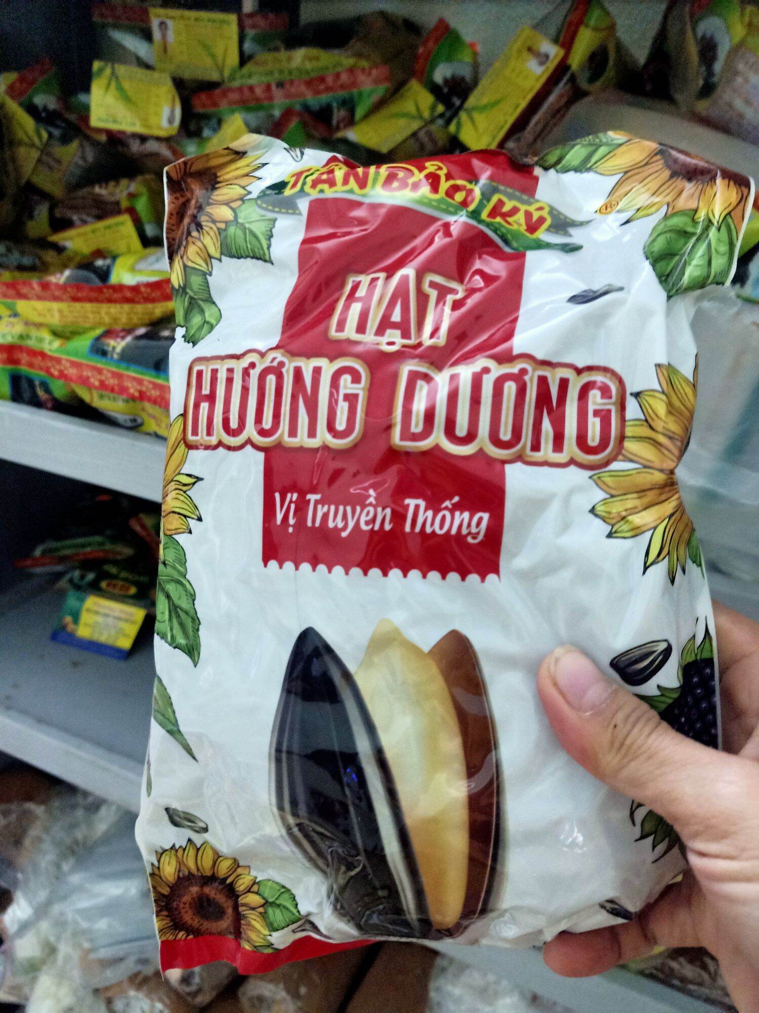 Hạt hướng dương răng chín Tân Bảo Ký 500gr
