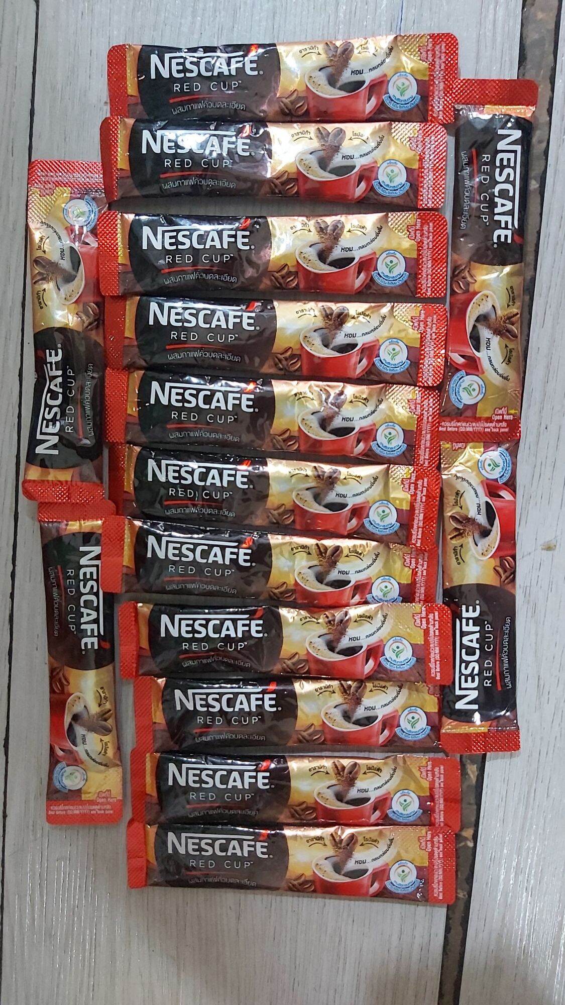 Combo 15 gói Nescafe Red Cup 2g hàng khuyến mãi