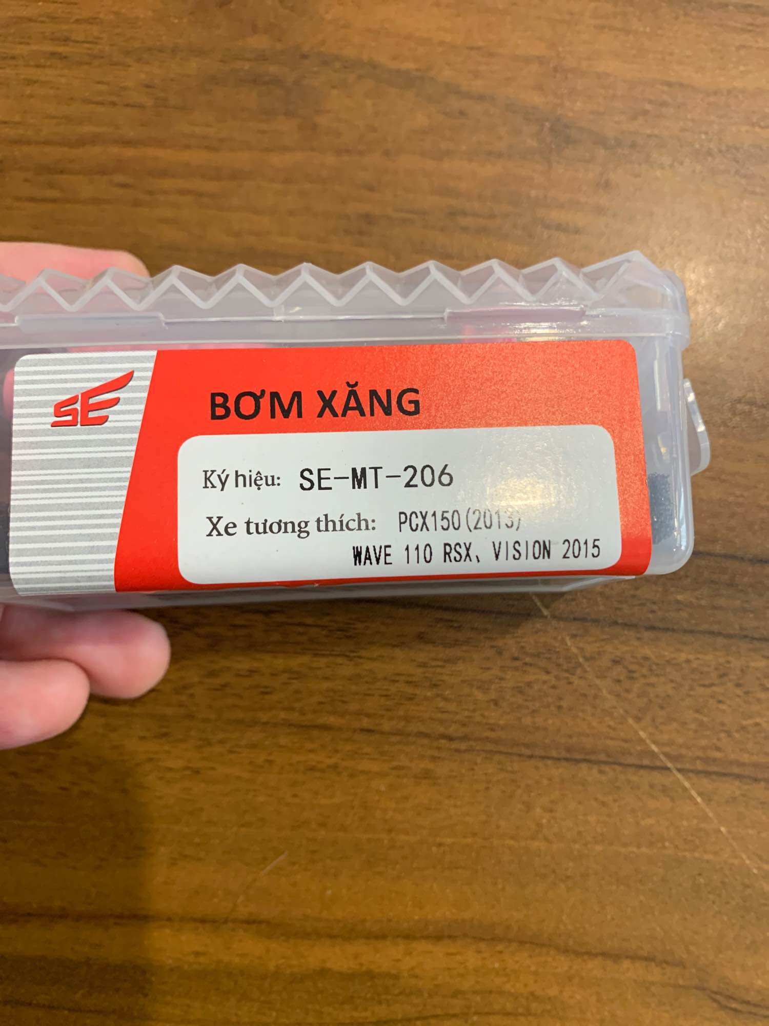 Mô tơ bơm xăng dành cho dòng xe vision mới, wave rsx fi, pcx 2013, rs fi thương hiệu se