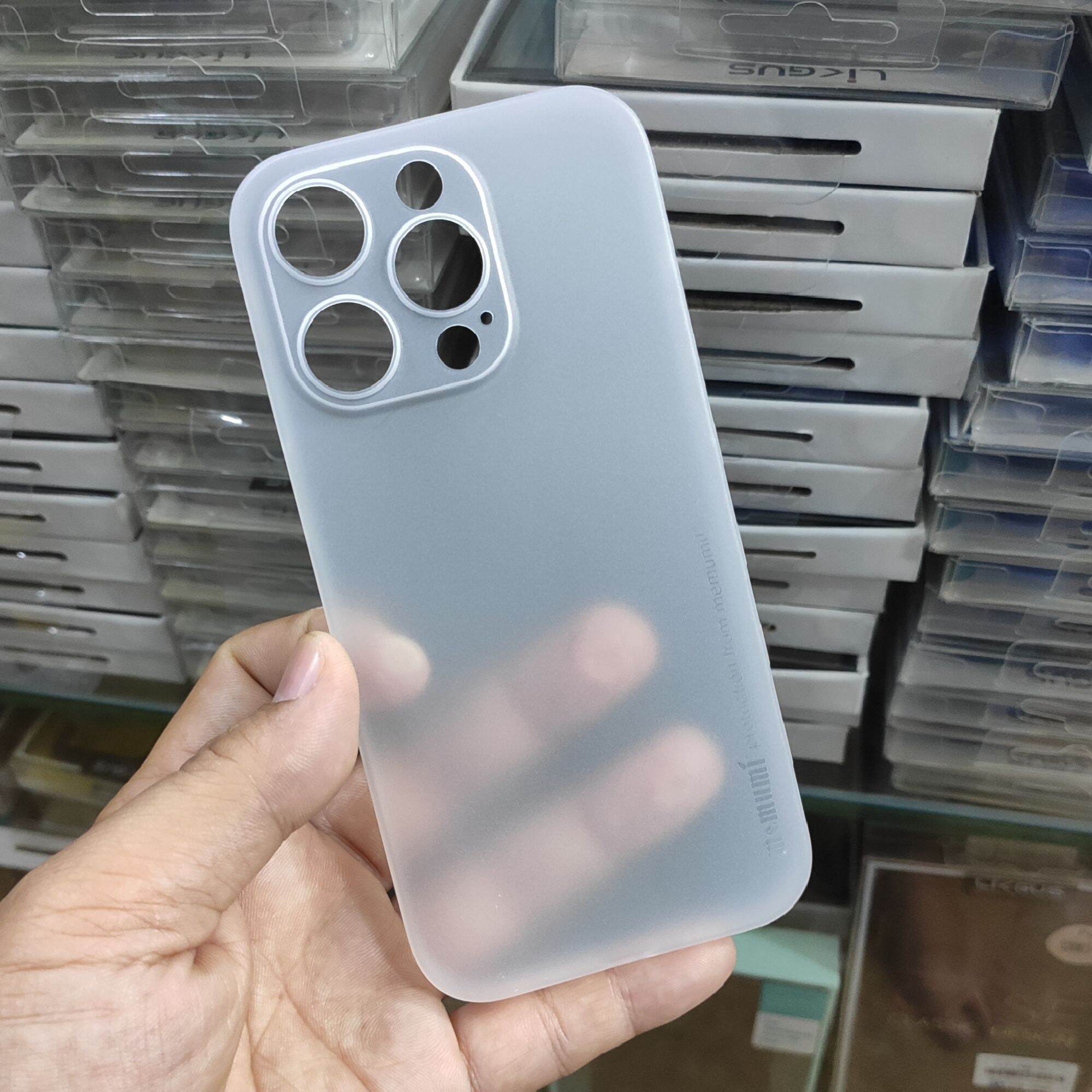 Ốp Lưng iPhone 14 Pro Siêu Mỏng Nhám Mờ Memumi