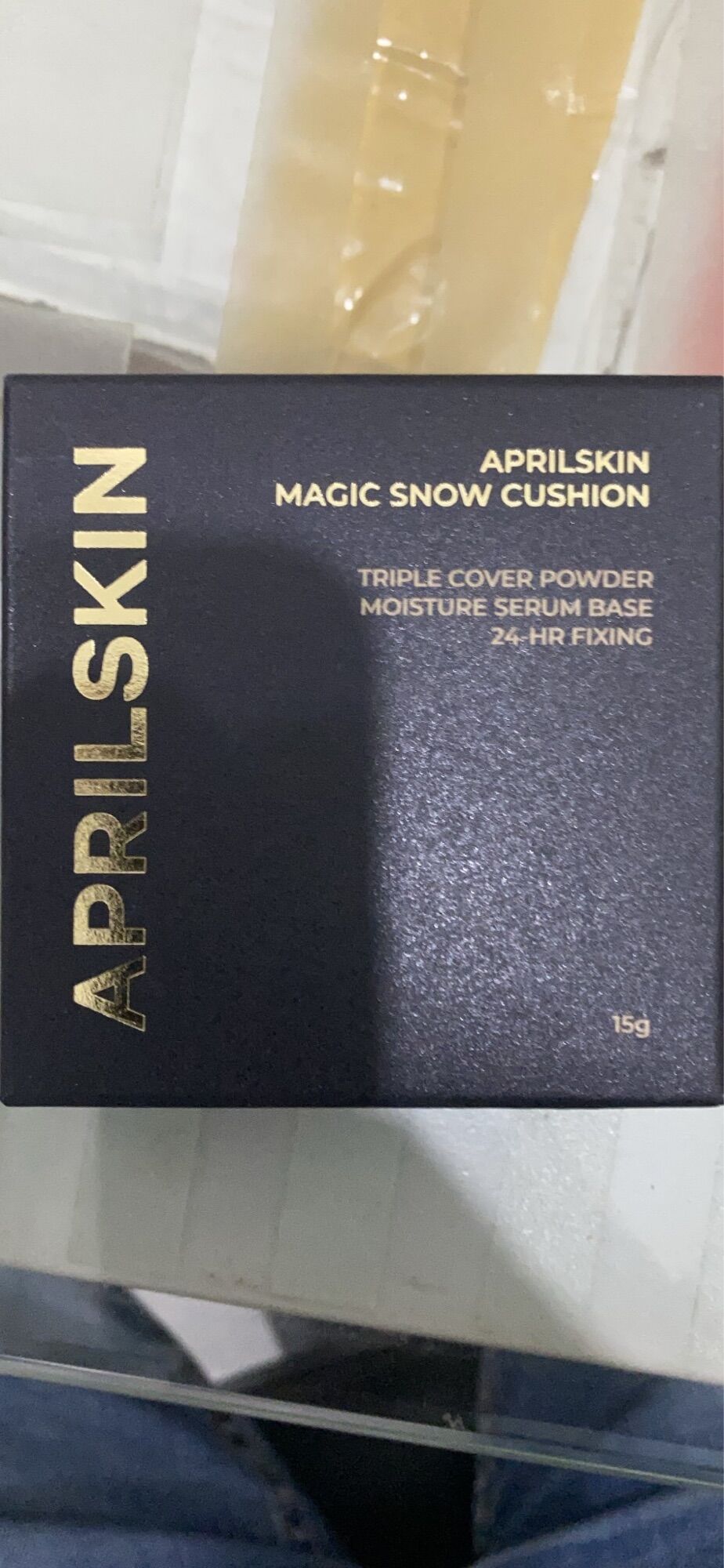 [HCM]Phấn nước April Skin Black Magic Snow Cushion