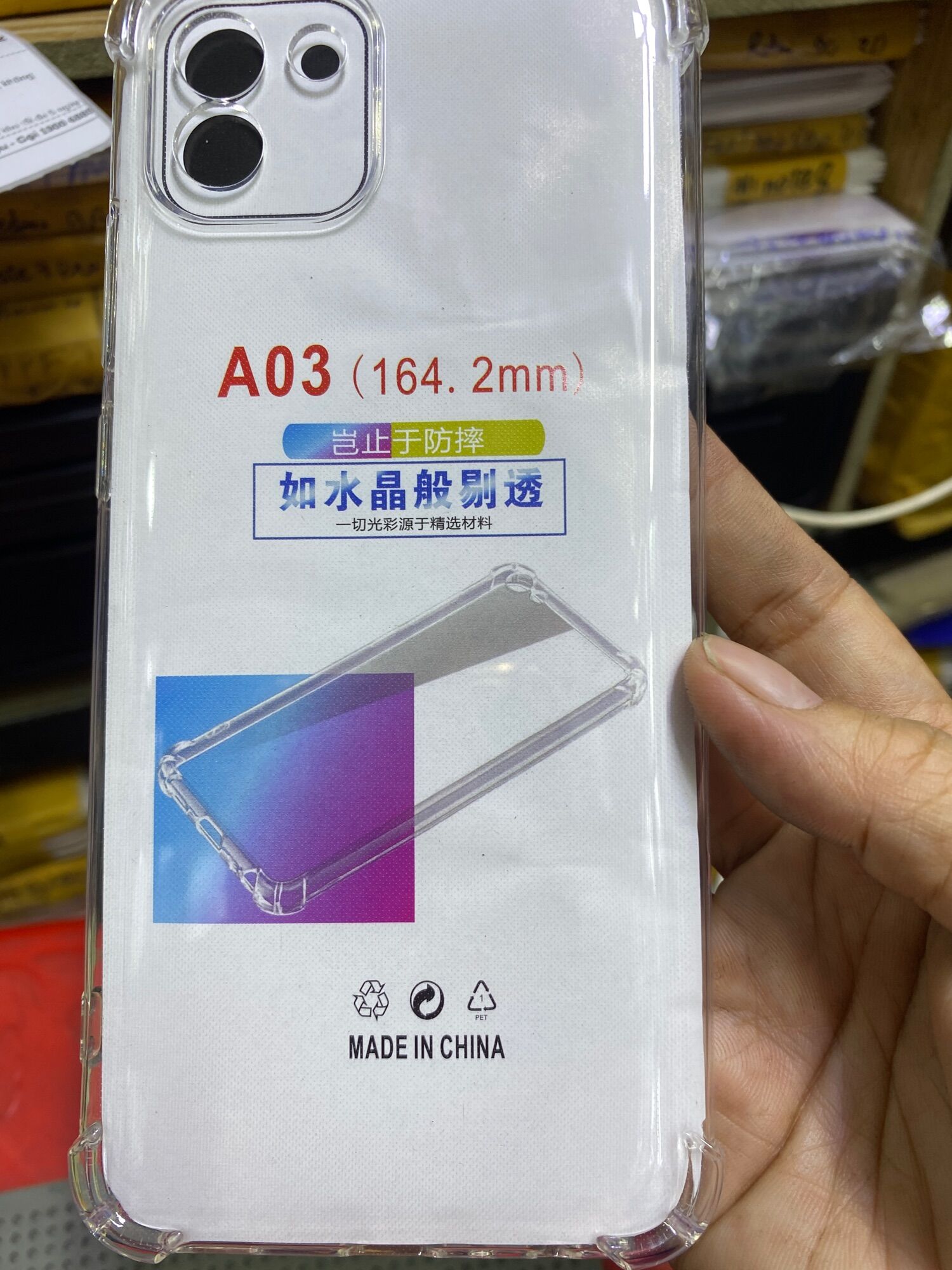 Ốp Sámung A03 2022 dẻo trong chống sốc bảo vệ Camera