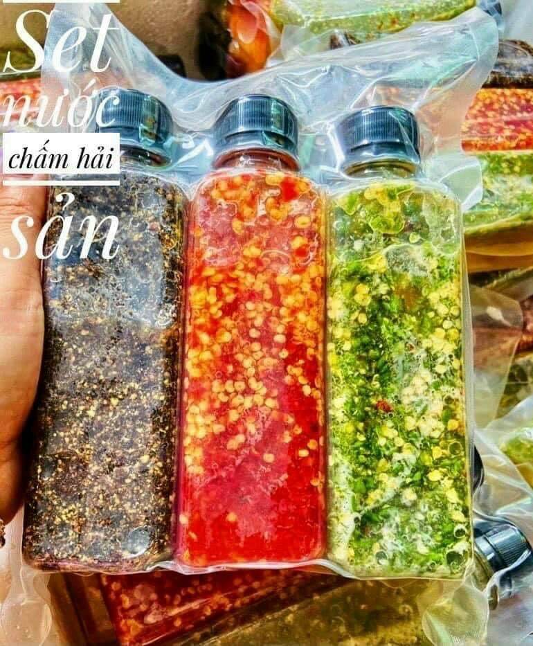 Set nước chấm hải sản