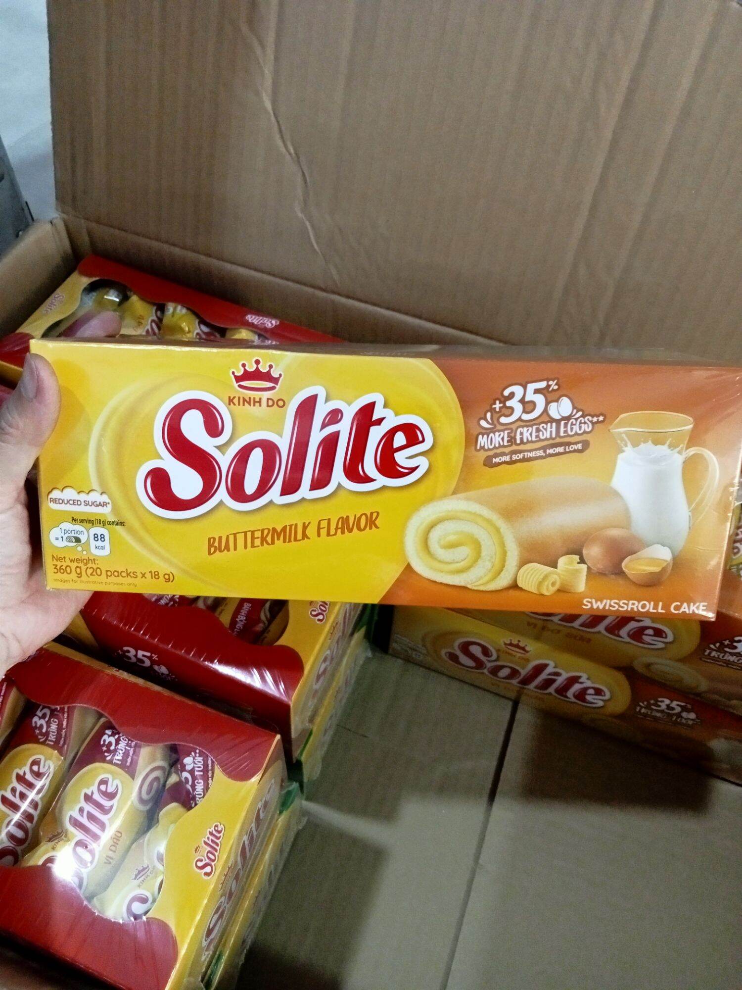 Bánh bông lan Solite
