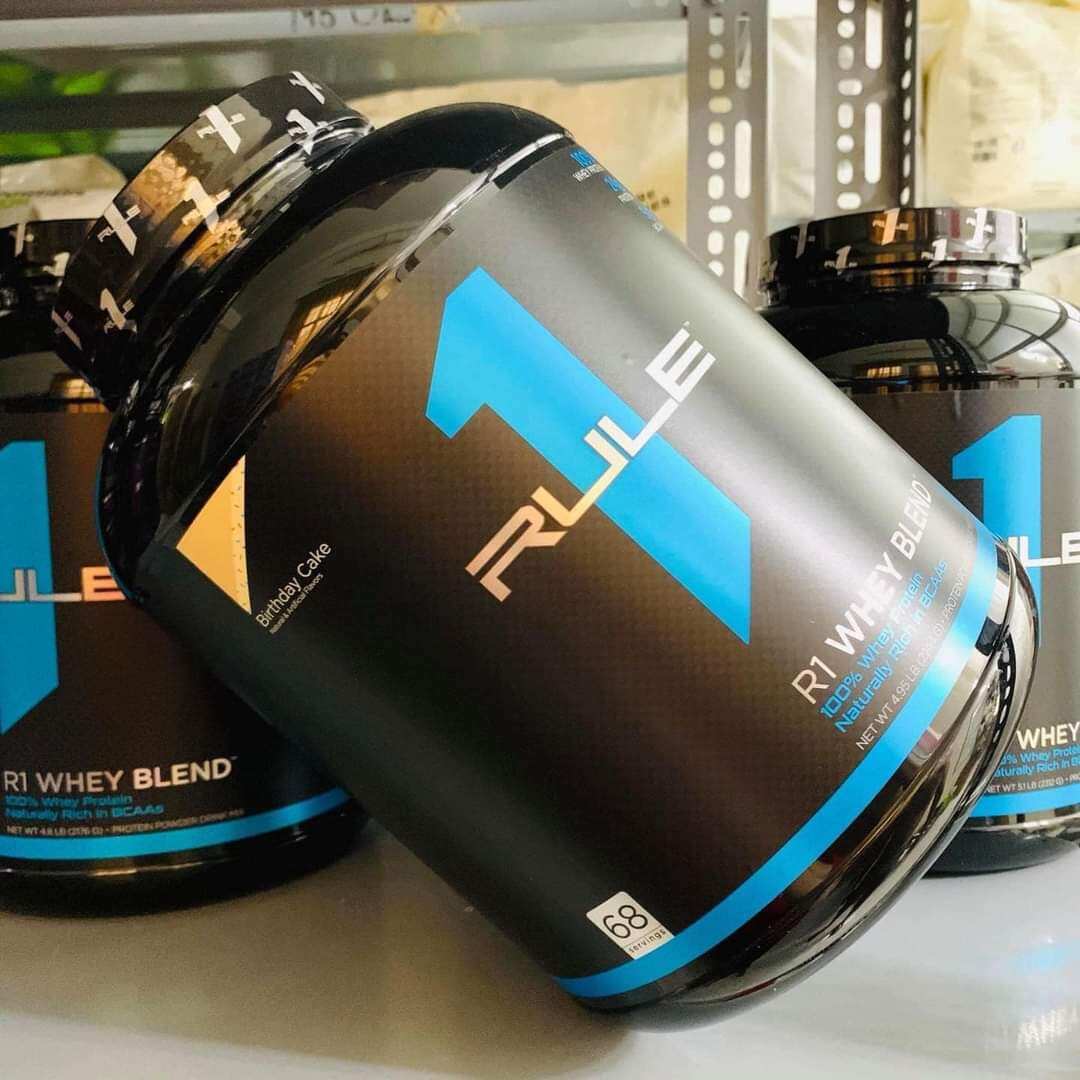 RULE1 PROTEIN WHEY PROTEIN R1 BLEND TĂNG CƠ 68 LẦN DÙNG