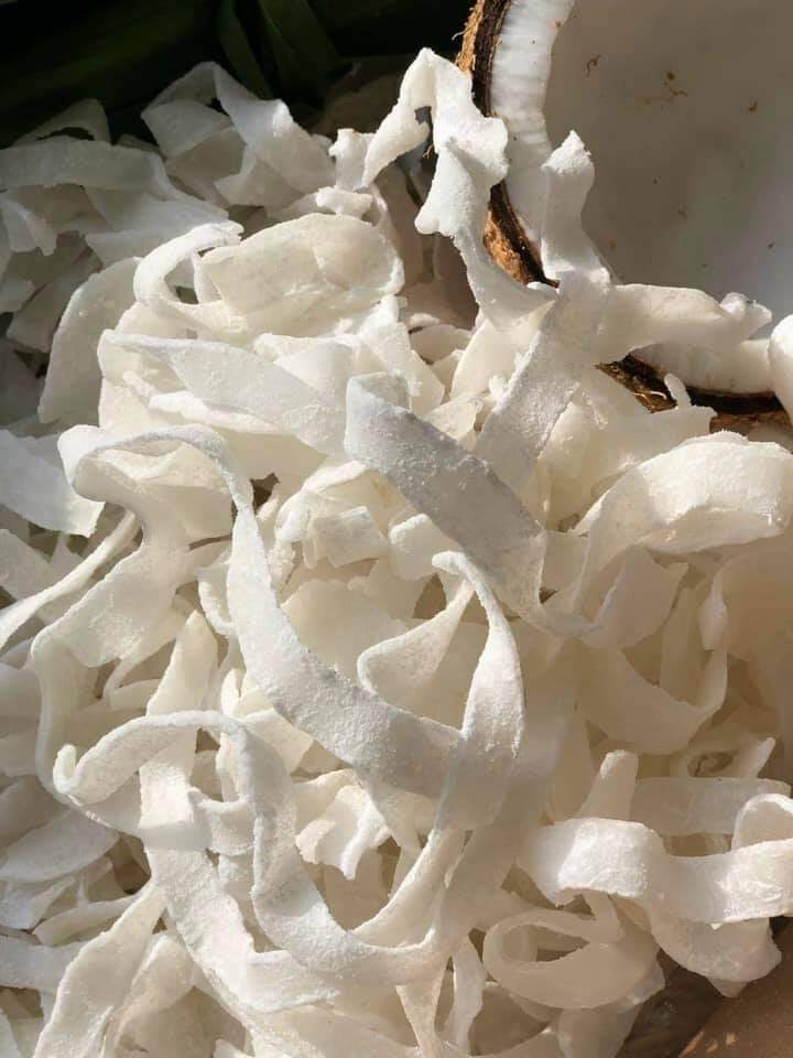 Mứt dừa dây sấy dẻo ít ngọt 1kg (Mứt dừa dây truyền thống)