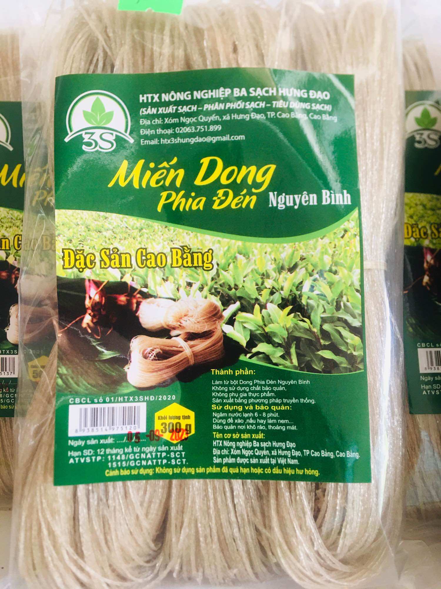 Miến dong Phia Đén 500gram