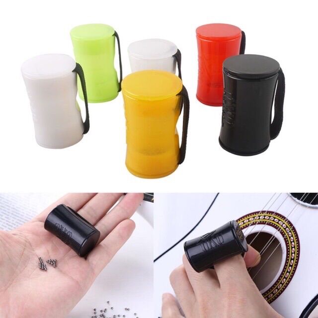Lục lạc đeo ngón tay-shaker dùng cho ukulele và guitar