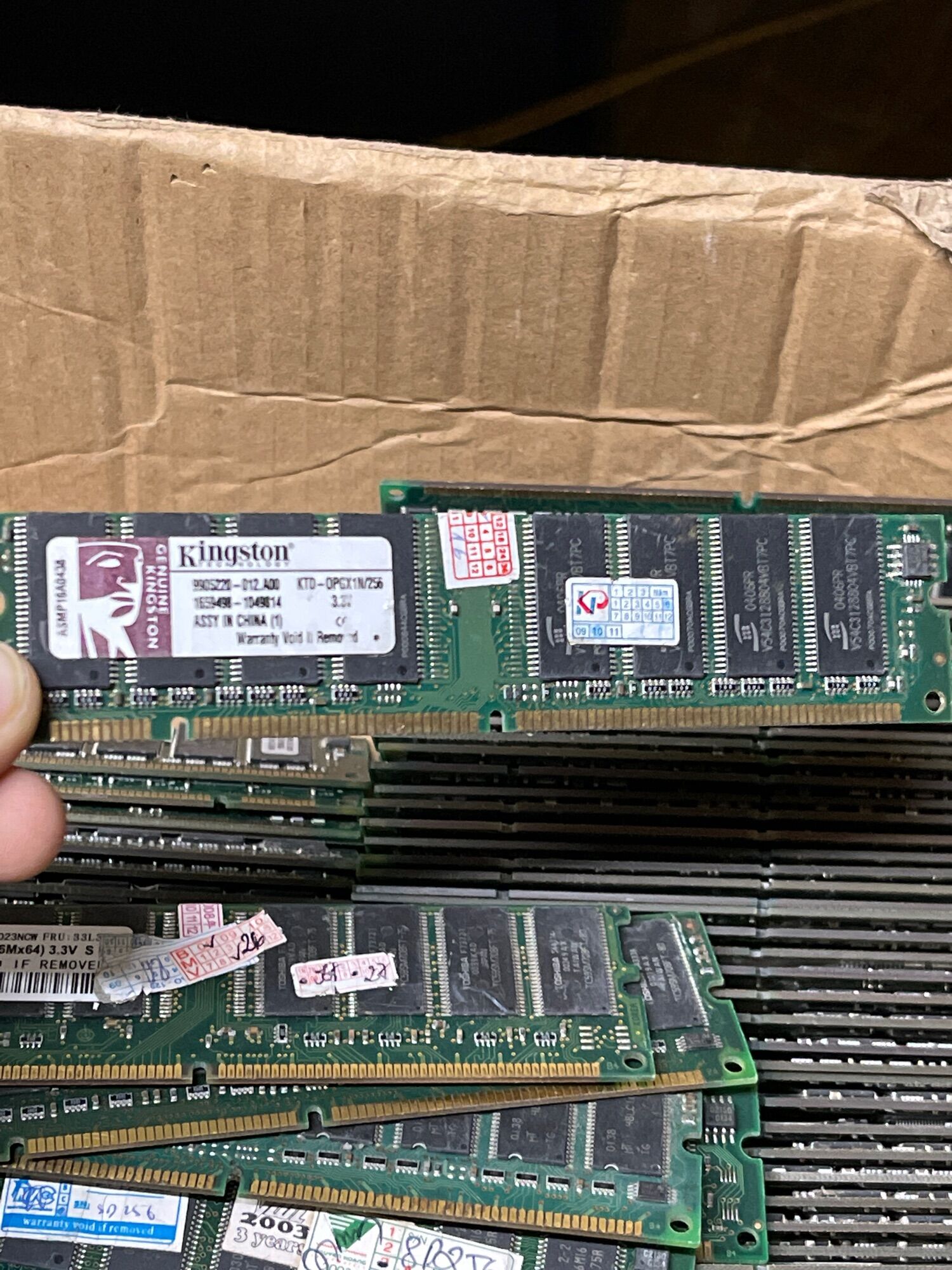 Ram Sdram Computer 256Mb Pc 100 Pc 133