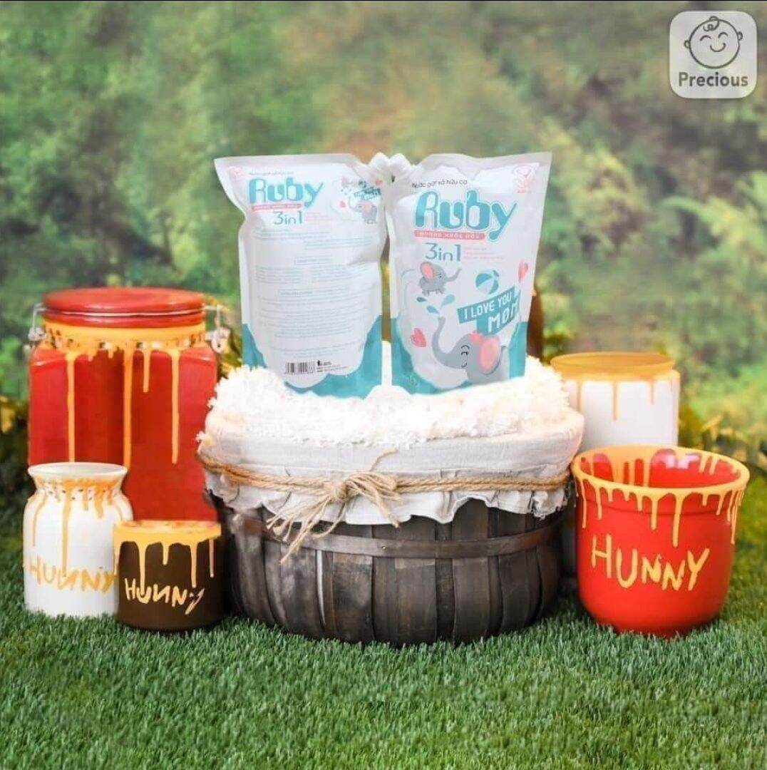 nước giặt 2 con voi sinh học hữu cơ cty ruby việt