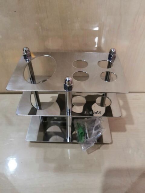 Cắm bàn chải và kem đánh răng Nhà Tắm Inox 304
