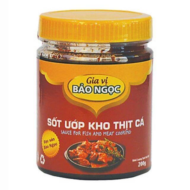 Sốt ướp kho thịt cá 200gr