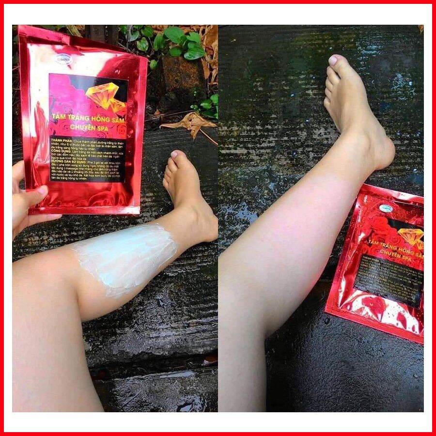 Tắm trắng hồng sâm spa chính hãng