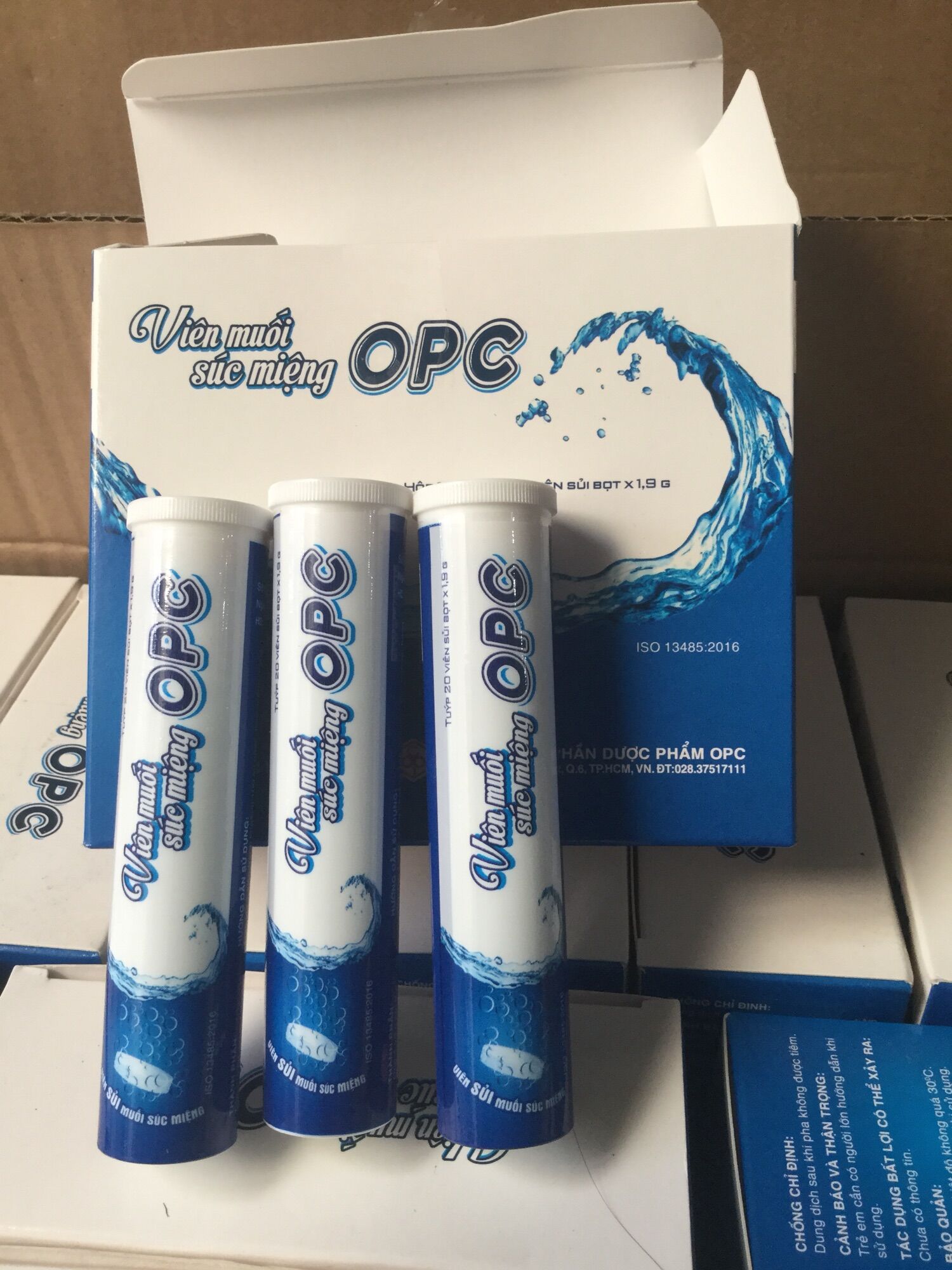 Viên muối súc miệng OPC