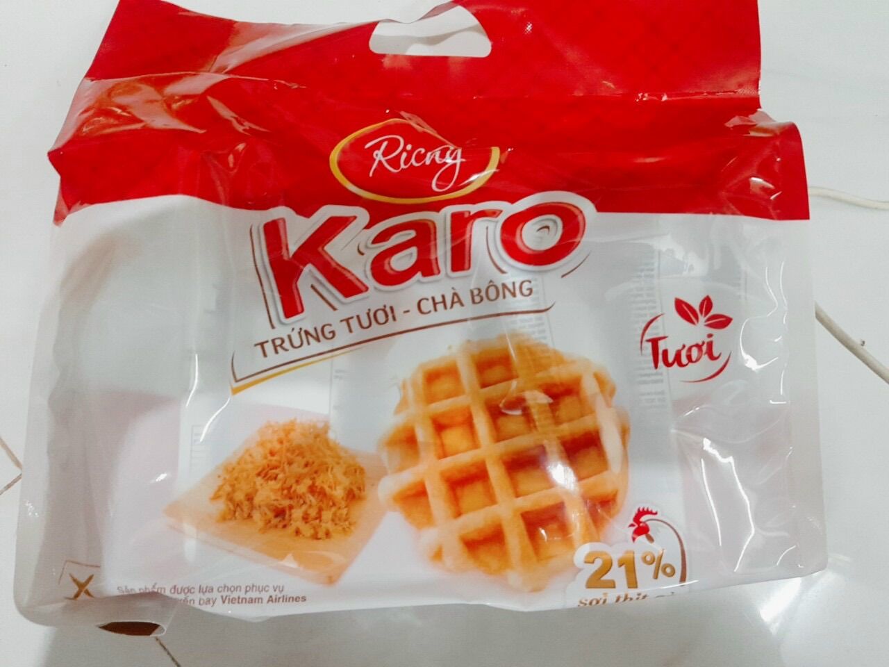 BÁnh karo chà bông