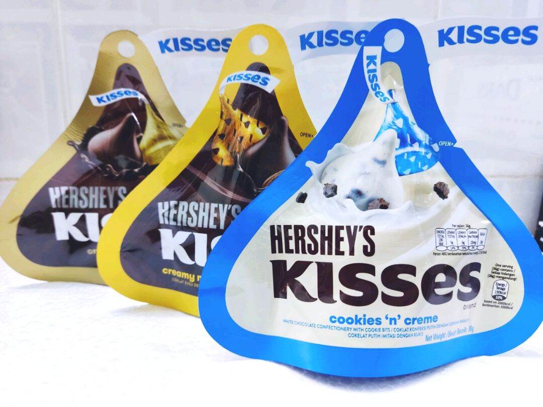 Chocolate Hershey s Kisses gói 36g 3 vị