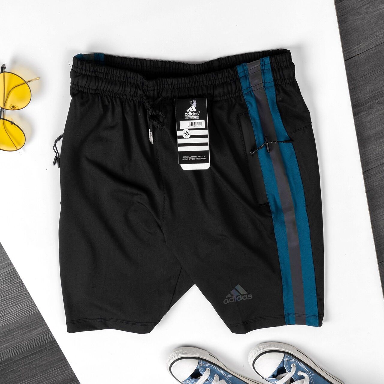 Quần thể thao Nam ADIDAS hoạ tiếc dạ quang