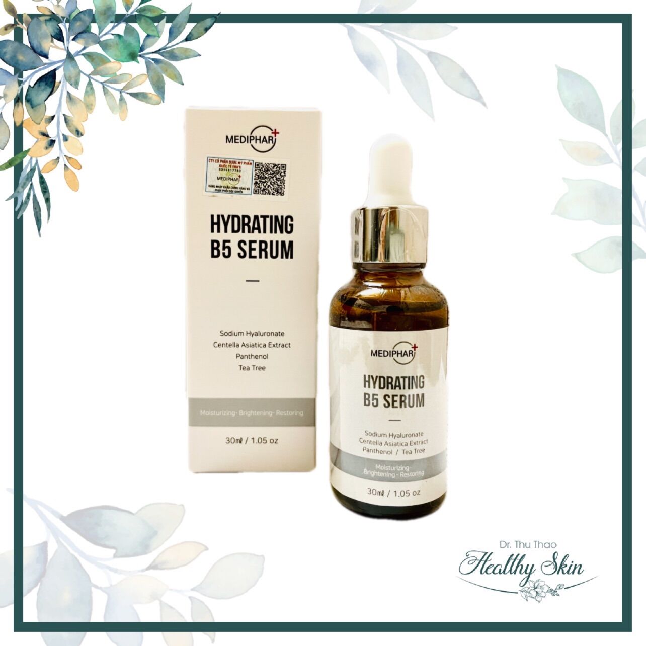 Serum cấp ẩm phục hồi mediphar hydrating b5