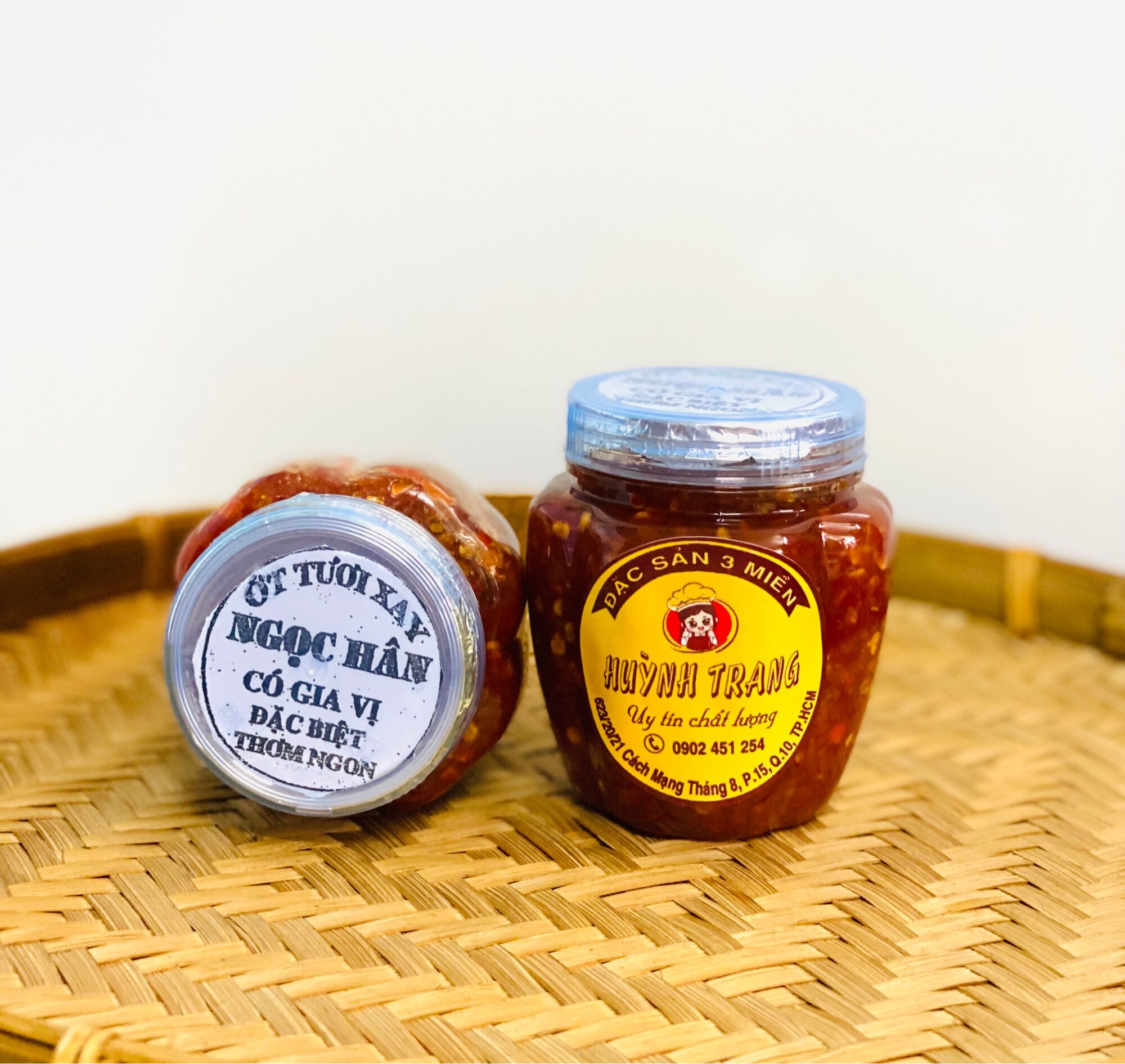 HCM - Tương Ớt Xào Hội An - Ớt tươi xay có gia vị kiểu Miền Trung đặc biệt thơm ngon