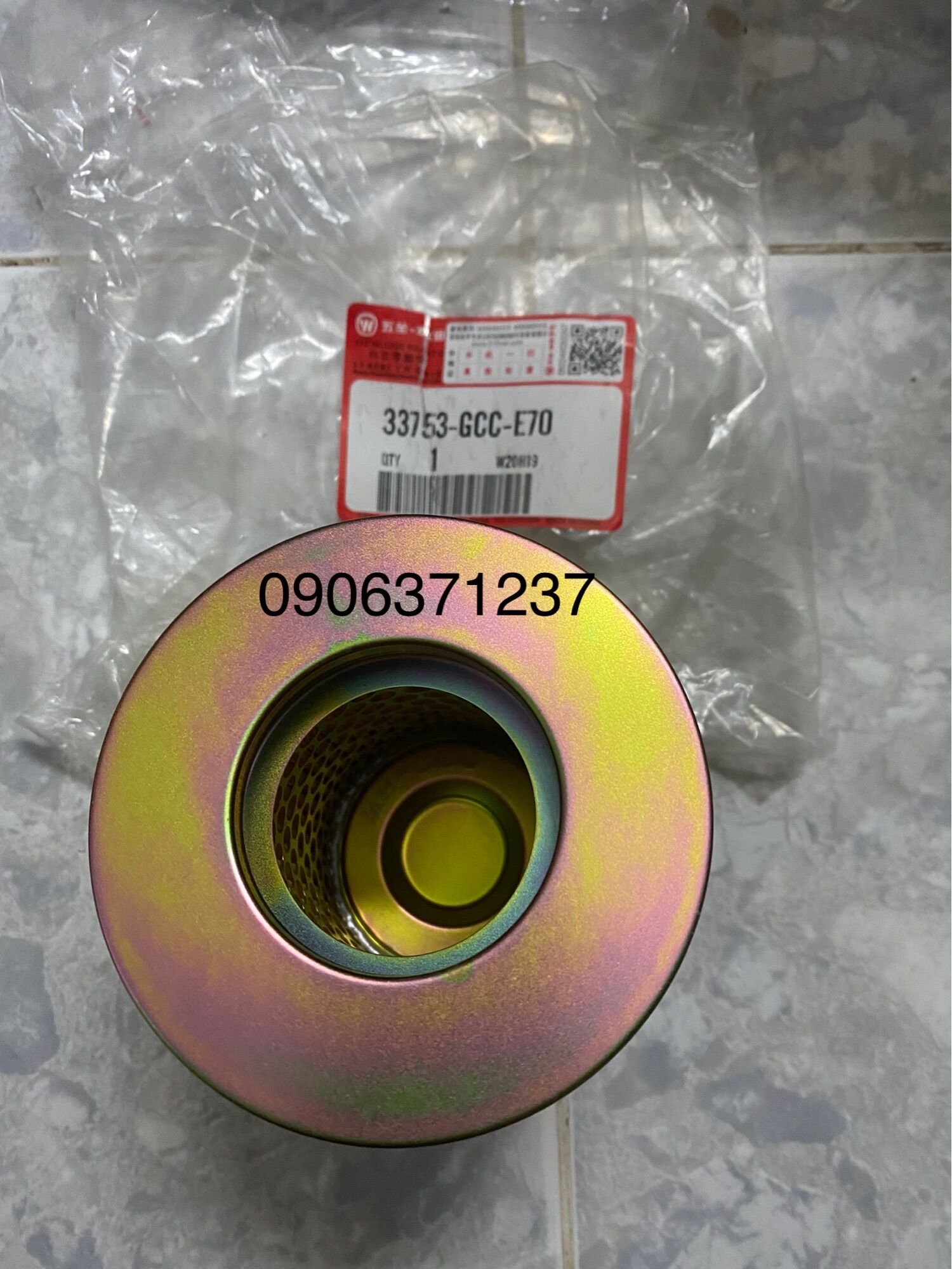 Lọc gió xe Spacy 100 Zin hãng