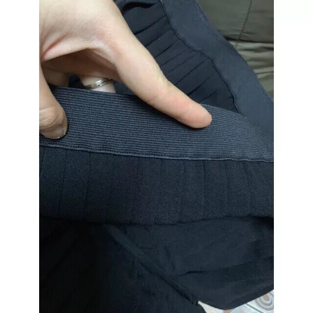 Chân váy xếp ly dáng dài(60~80kg)#Big size
