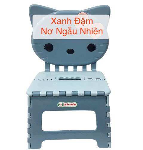 Ghế Xếp Tựa Lưng Mèo Kitty cho bé