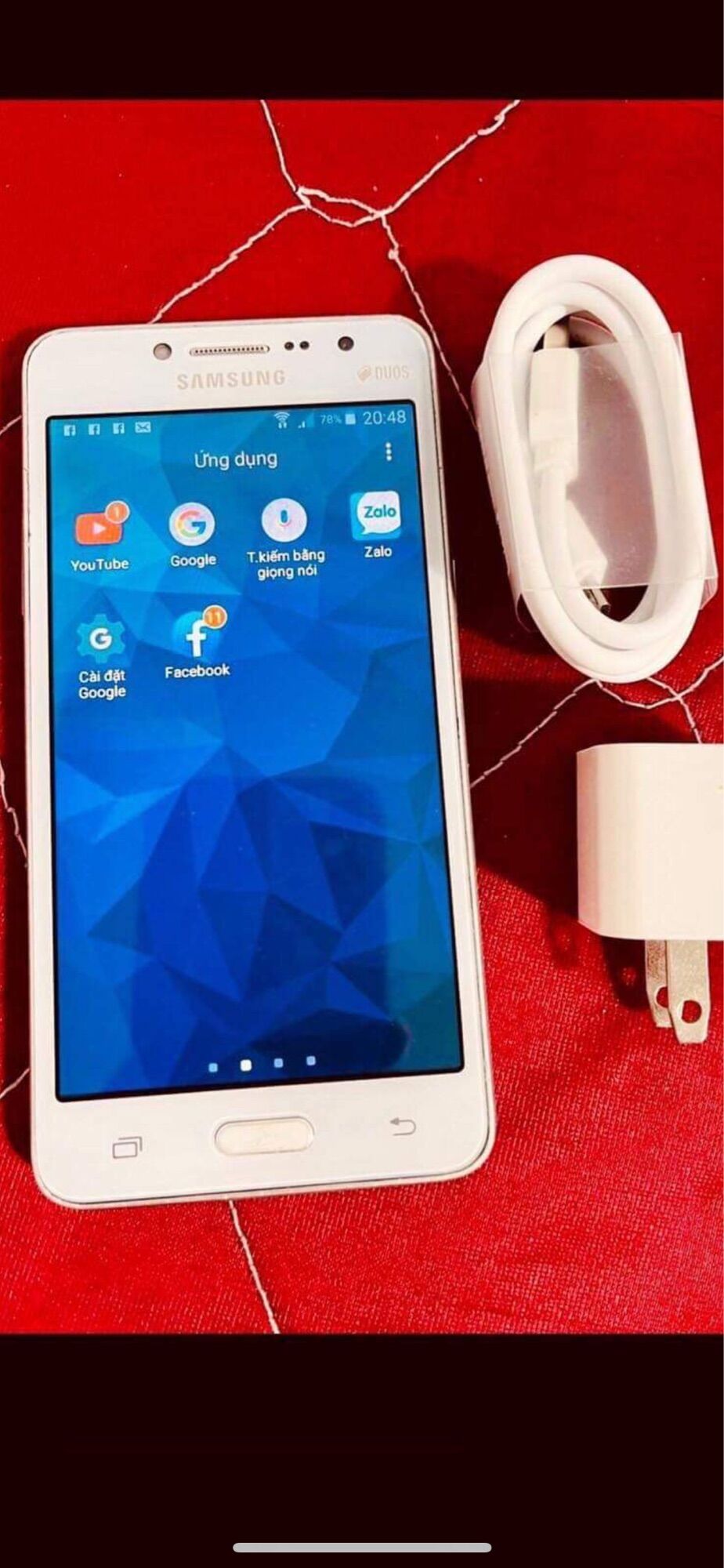 điện thoại samsung youtube zalo