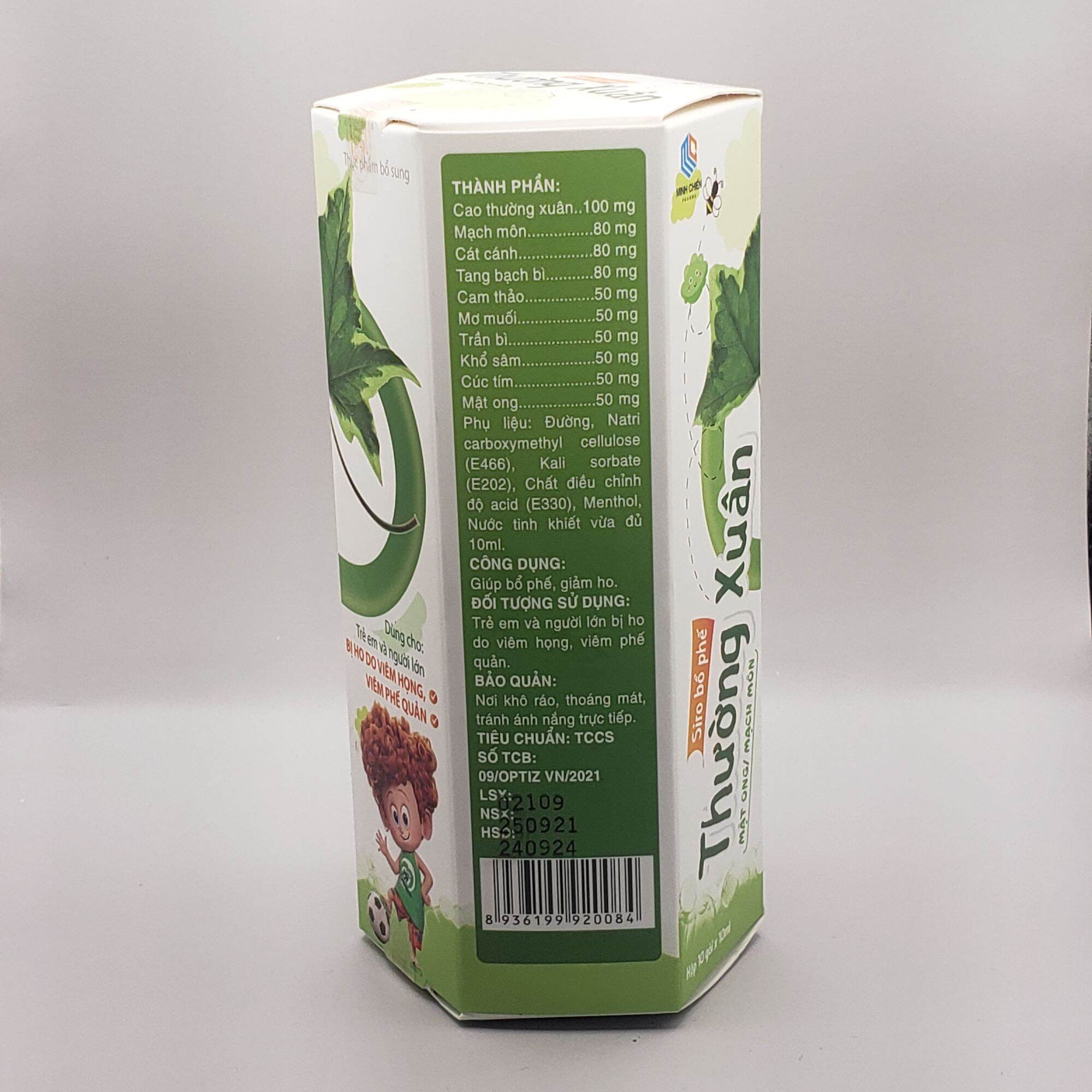 siro thường xuân, giảm ho long đờm