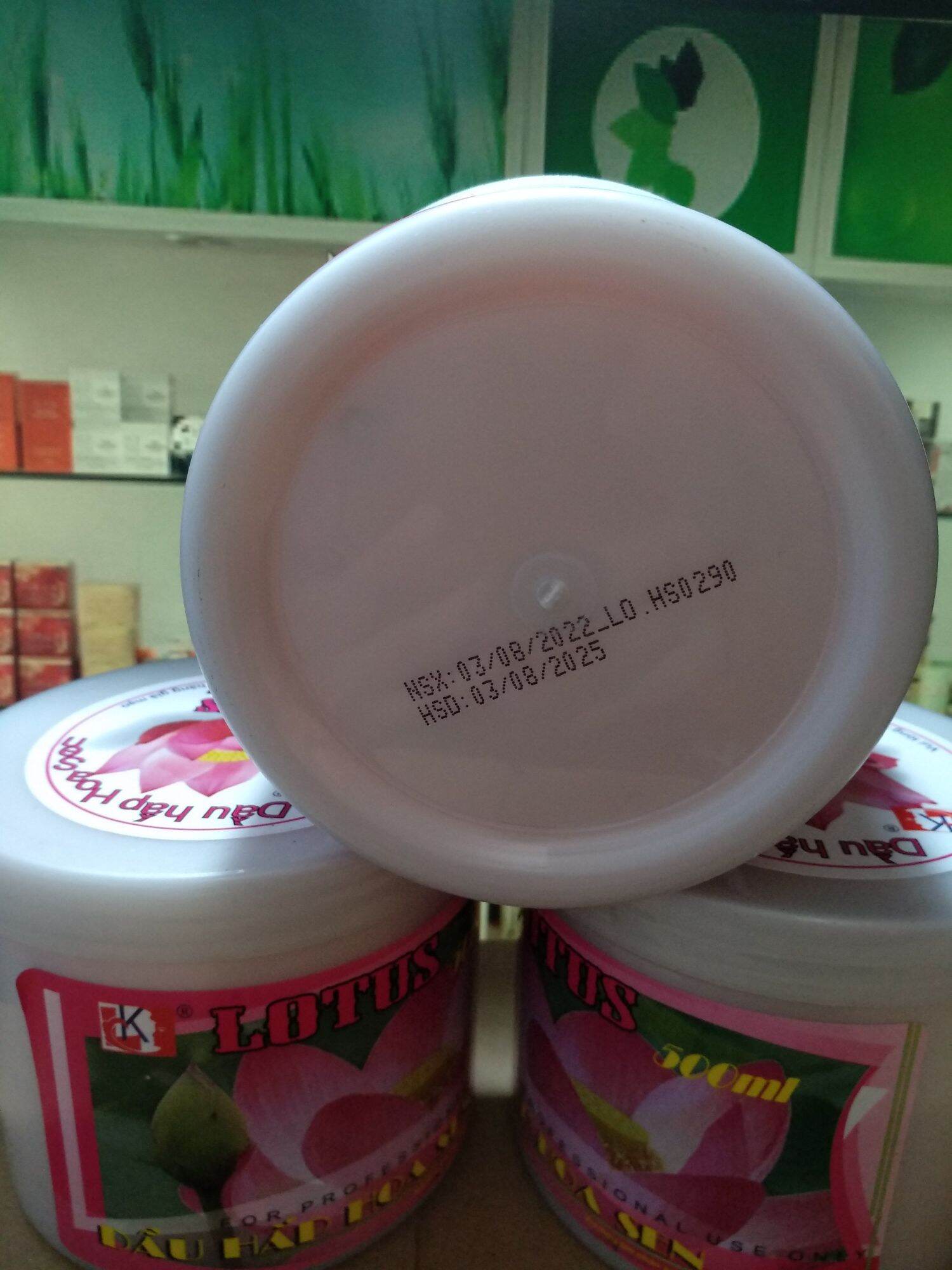 Kem ủ tóc hoa sen siêu mượt 500ml