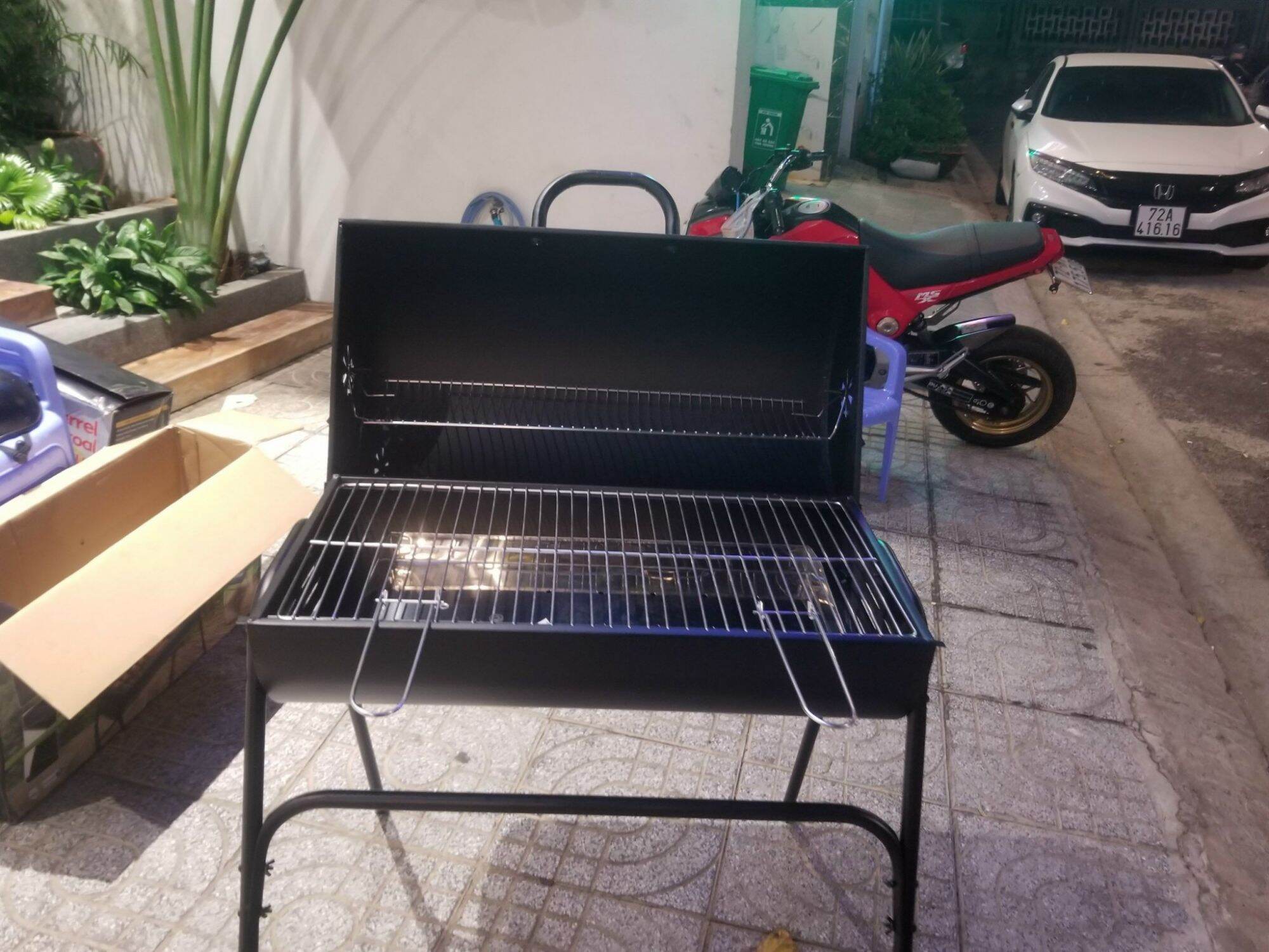Bếp nướng than hoa Barell xuất khẩu