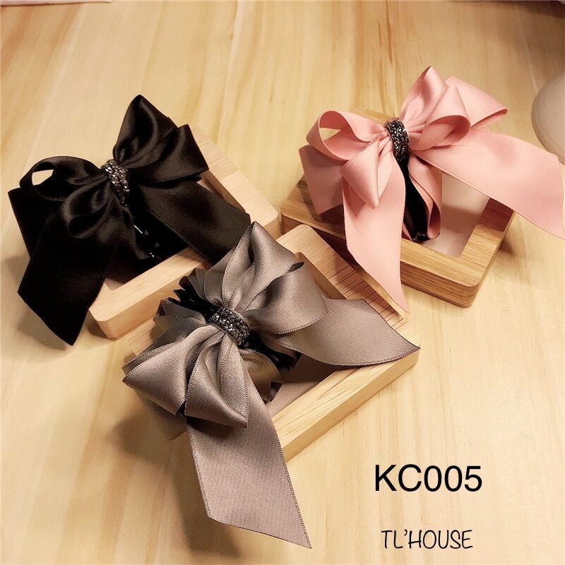 [SỐC] KẸP GẮP TÓC NƠ CAO CẤP MADE IN KOREA SANG XỊN