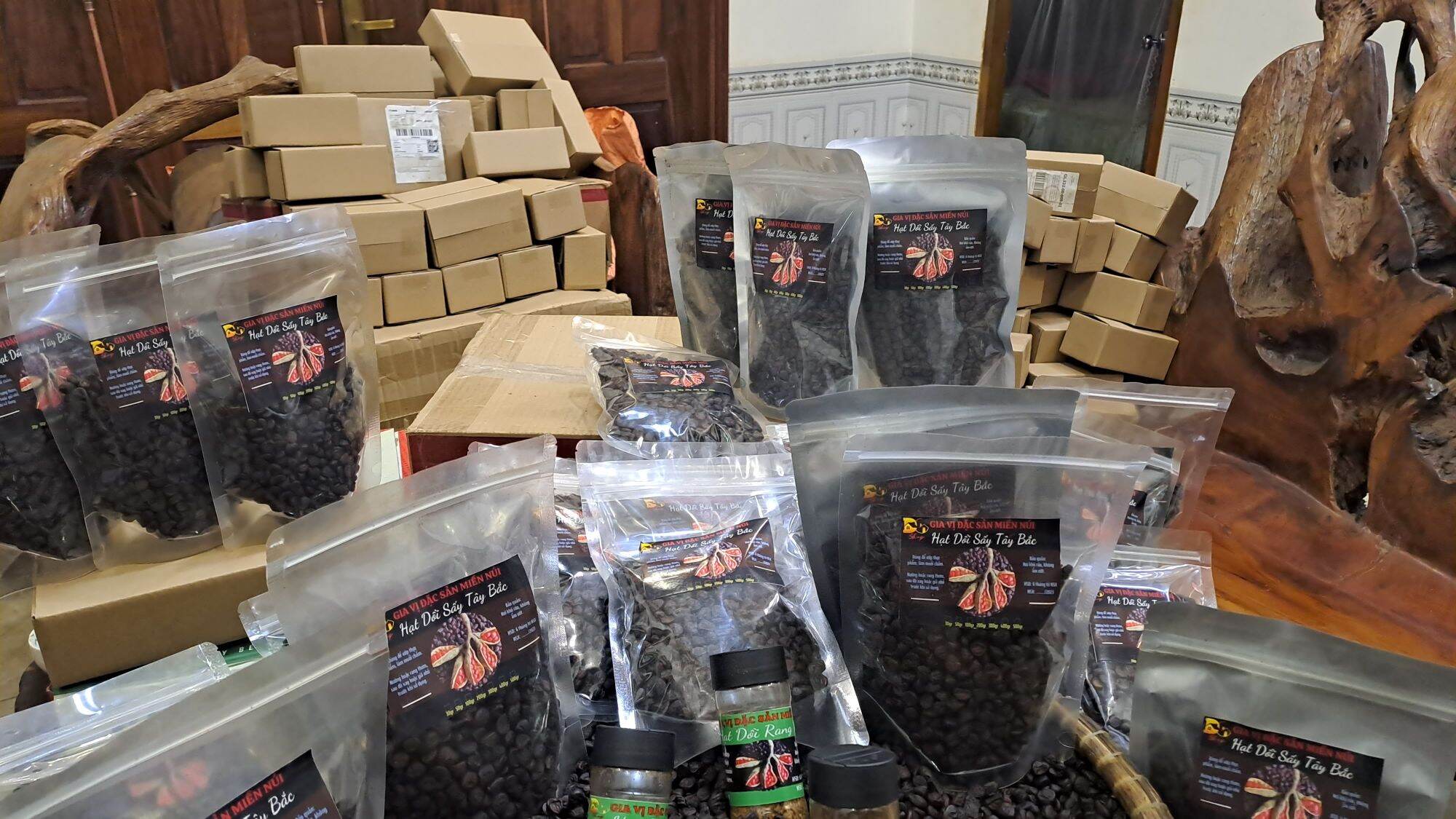 50 gram Hạt dổi rừng rang xay sẵn