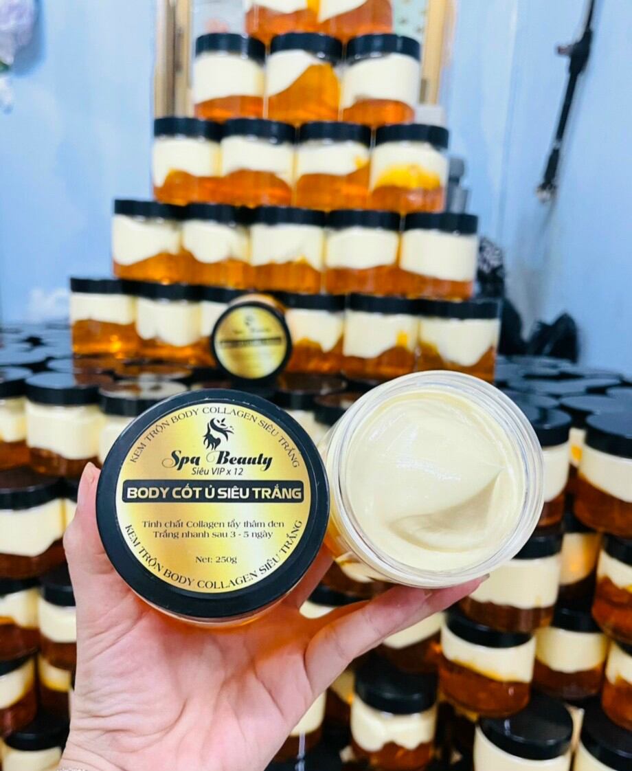 Kem body cốt ủ siêu trắng