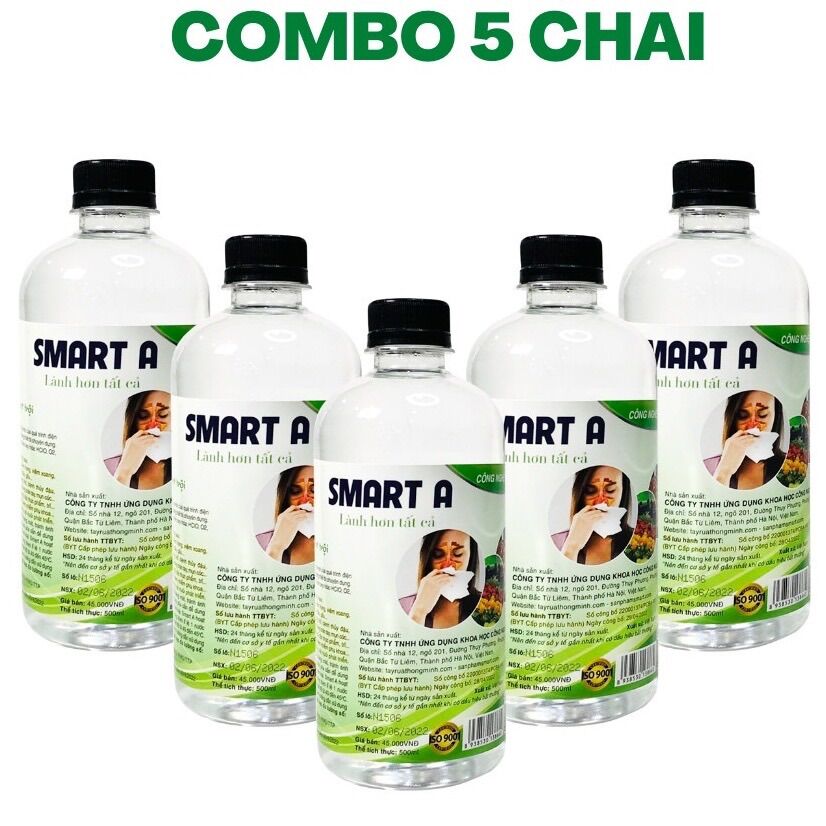 Dung dịch sát khuẩn Smart Anolyte khử khuẩn tay, bề mặt vết thương