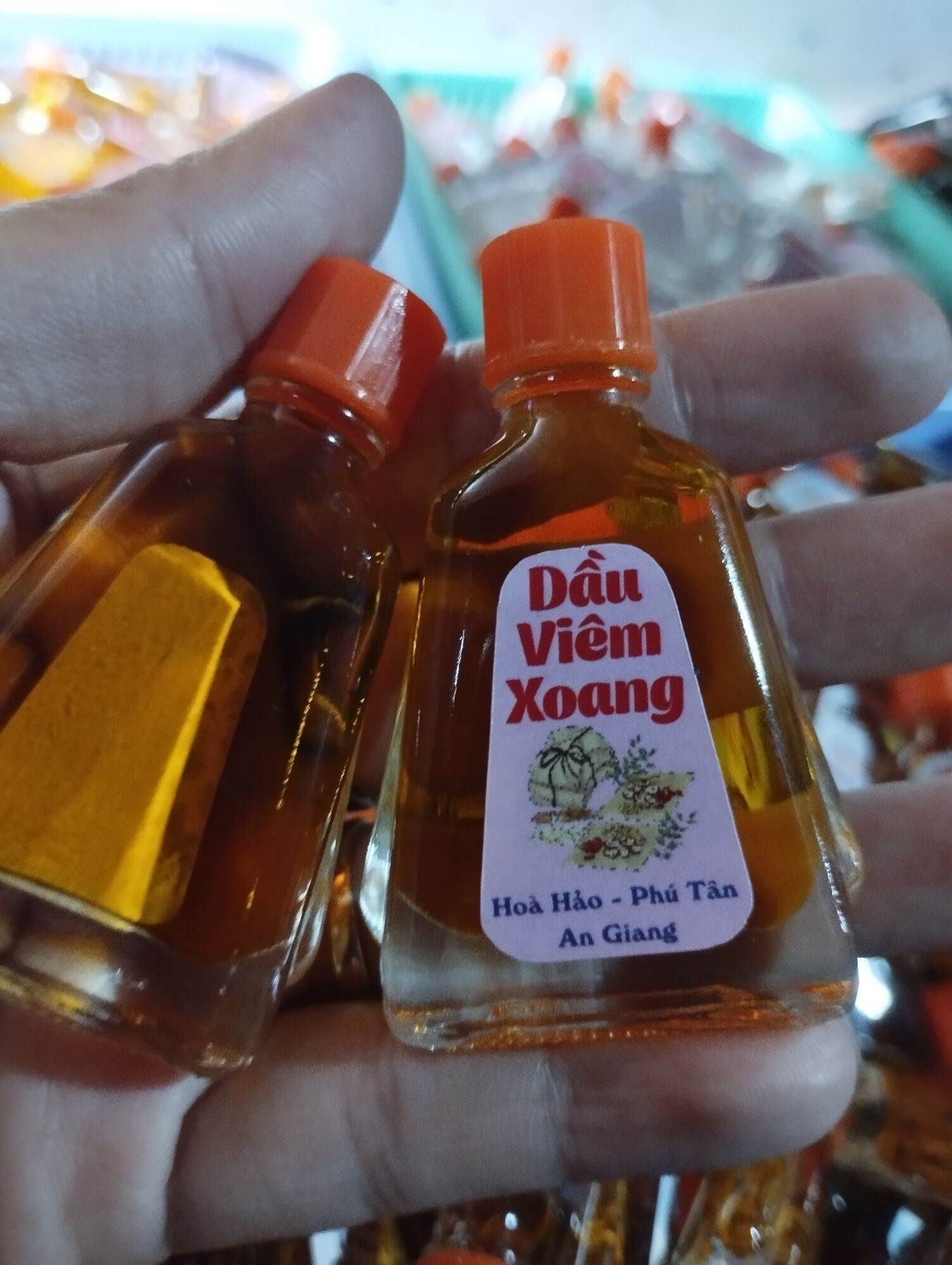 50chai 7ml. DẦU XOANG VÀNG