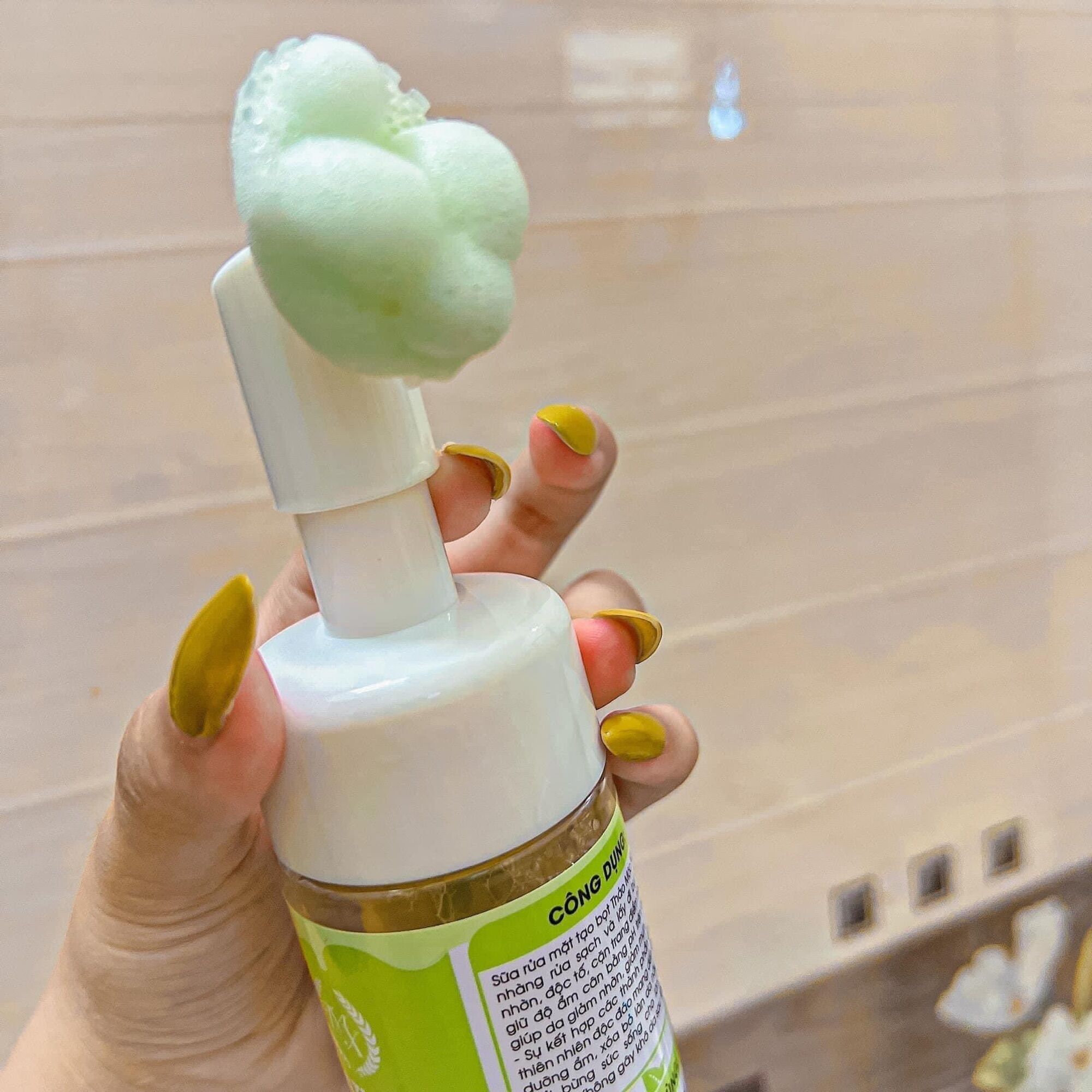 Sữa Rửa Mặt Thảo Mộc Xanh 3 in 1