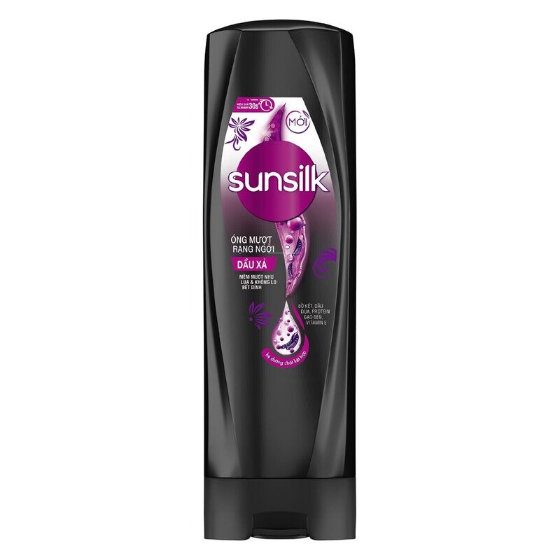 Dầu xả sunsilk đen - bồ kết 320gr