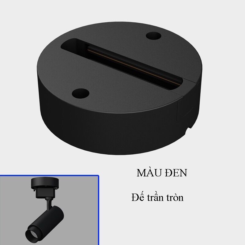 Đèn rọi tranh rọi ray shop quần áo, đèn ray 7w