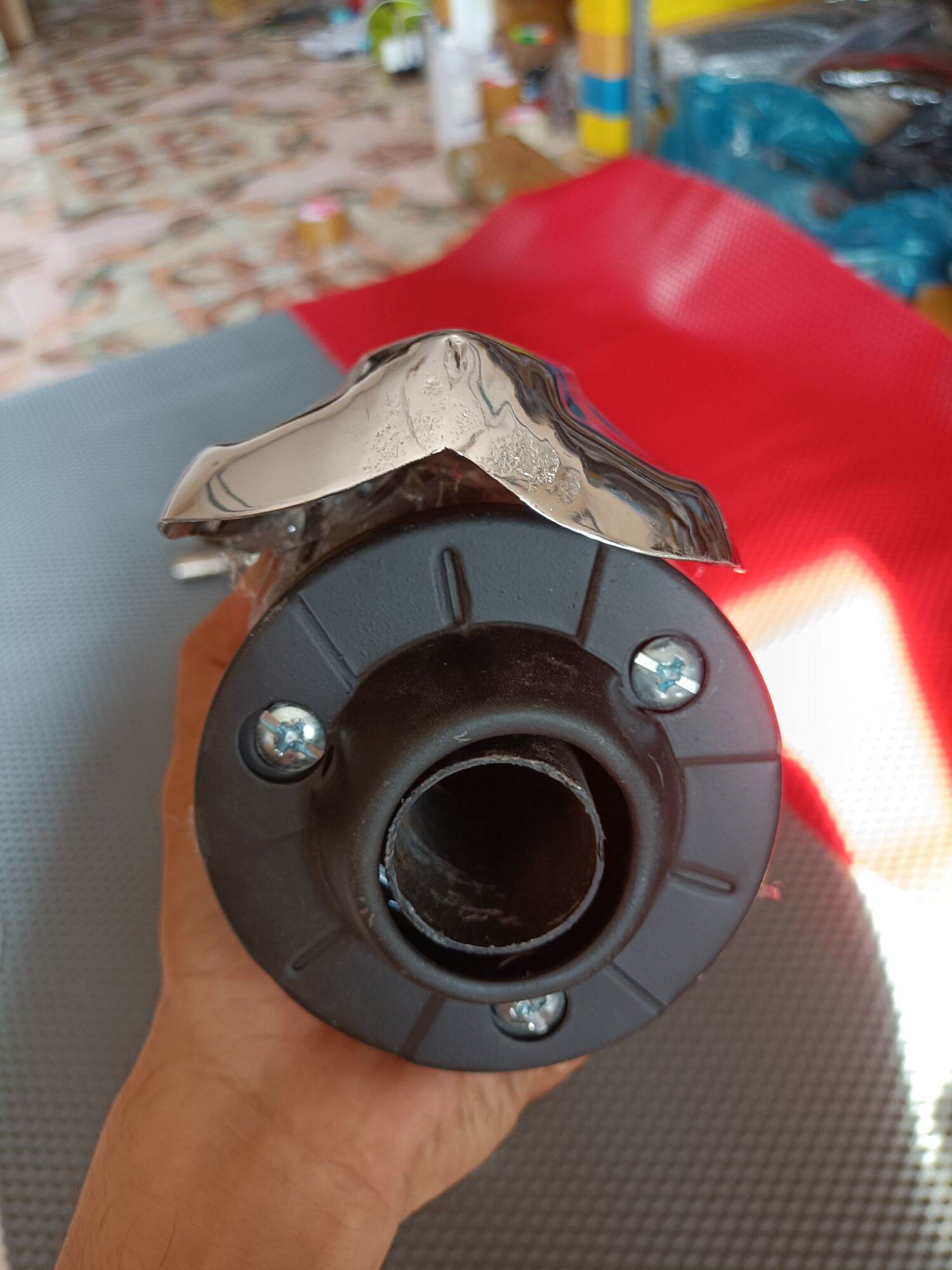 Pô gắn xe Sirius móc ấm