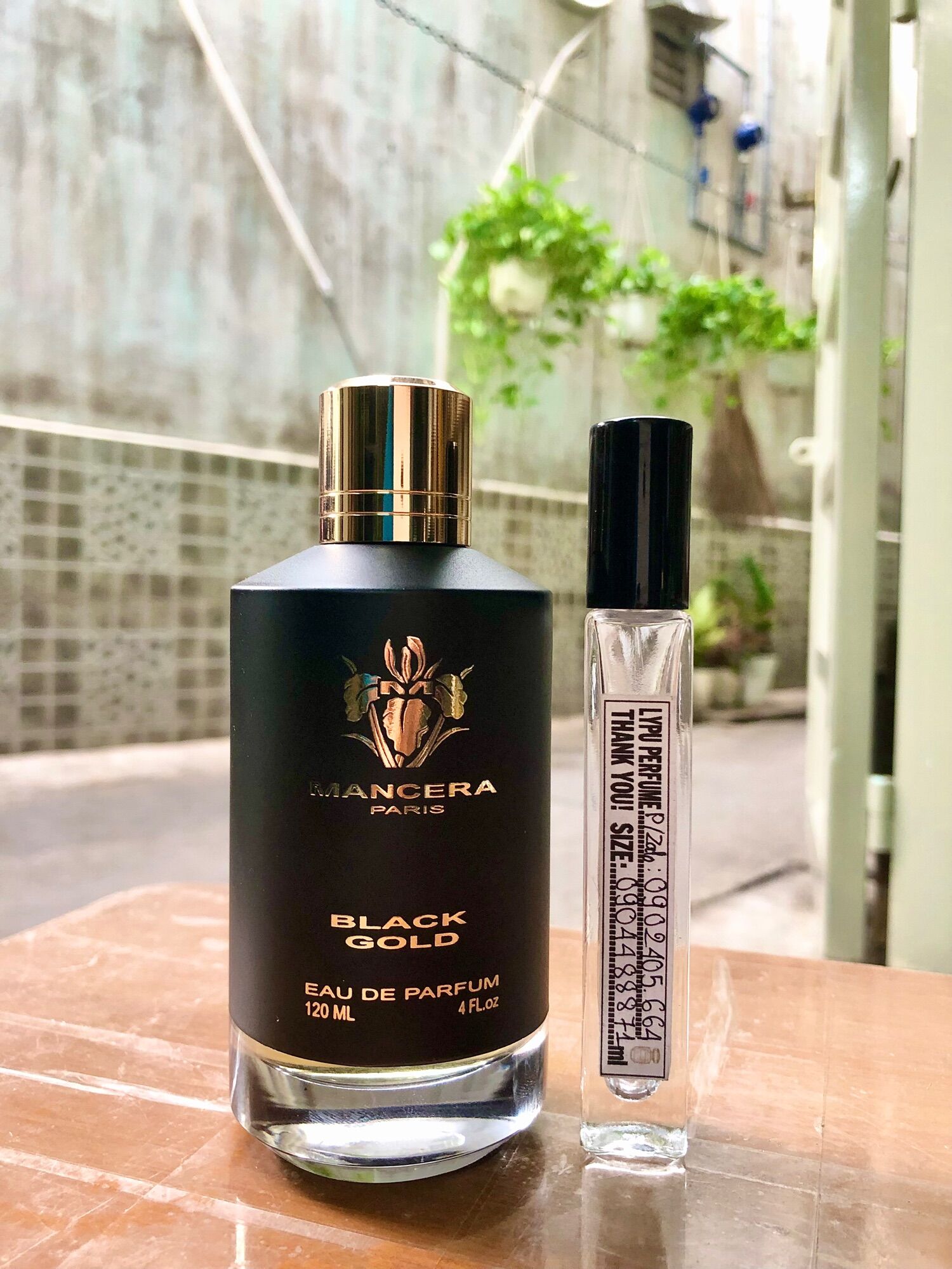 Nước hoa Nam Mancera Black Gold