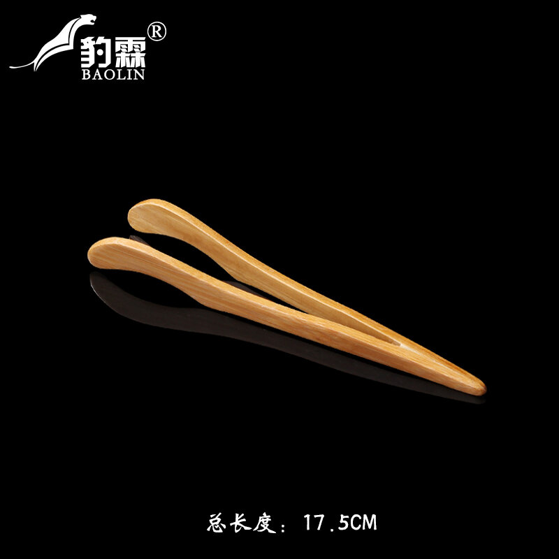 Phụ kiện bộ trà kung fu bộ sáu quân tử trà đạo gỗ thật gỗ mun 6 dụng cụ pha trà quân tử thìa kẹp trà